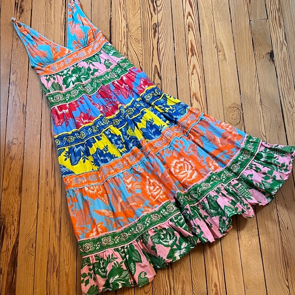 FARM RIO Lace Garden Mix Dress - Picture 7 of 15
